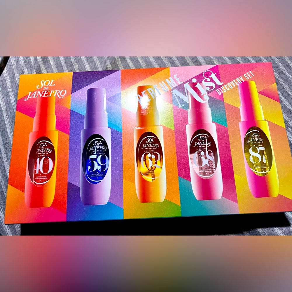 Brand New Sol de Janeiro Body & Hair Mist Set